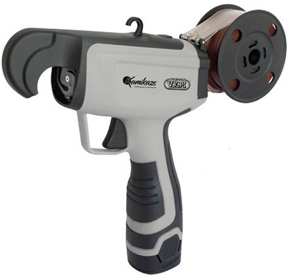 Kit Ahorro Tijera Poda Electrica Kamikaze Kv310 + Atadora Kv4